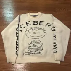 ICEBERG チャーリーブラウン セーター　イタリア製希少