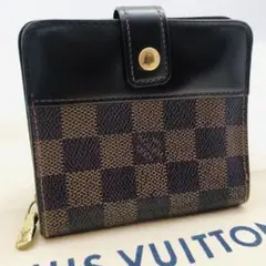 ルイ ヴィトン ダミエ コンパクトジップ 財布