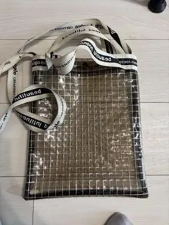 美品beautiful people ビニールショルダーバッグ