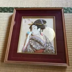 押絵　額入り　芸者 2026年最新】押し絵額の人気アイテム - メルカリ