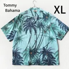 TommyBahamaトミーバハマ　アロハシャツ　ハワイアン　ヤシ　パームツリーのサムネイル