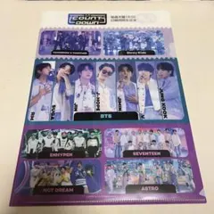 mnet.クリアファイル.非売品.twice.bts.straykids.IVE