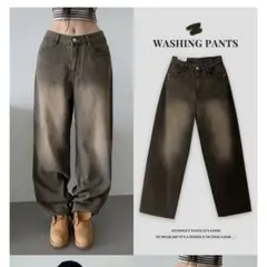 ブラウンデニム デニム