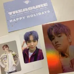♢ 公式 TREASURE マシホ MASHIHOトレカ ホロ フォトカード ♢