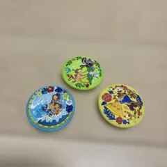 ディズニー　刺繍缶バッジ