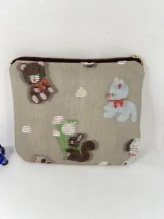 No.14 ユキエモン　ファスナーポーチ