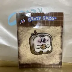 【最新作】 CRAZY GUGU クレイジーググ 食パンバッジ クッキー