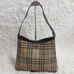 BURBERRY/バーバリー　ワンショルダー　バッグ　PVCレザーのサムネイル