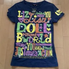 LIZ LISA doll ロゴTシャツ ネイビー 新品