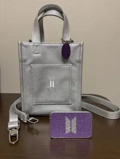 BTS THE BESTシルバー ショルダーバッグ