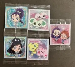 プリキュアキャラクターシールセット 5枚入り