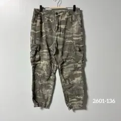 【人気ブランド】Fashion Nova カモフラ柄 ジョガー カーゴパンツ L