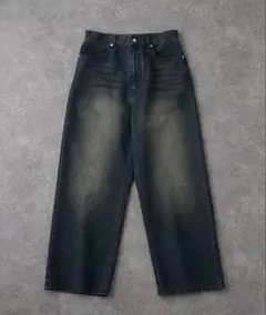 フレアデニム　メンズ　ストレートデニム