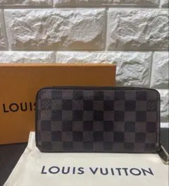 【美品】LOUIS VUITTON ダミエ　ジッピーウォレット　長財布