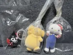 キティー　プリン　クロミ　ライブキャラクター　セット　めじるしアクセサリ　ガチャ