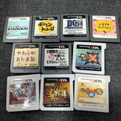 ☆ニンテンドーDS&3DS ゲームソフト10枚 セット☆