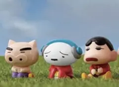 【3点セット】クレヨンしんちゃん まちぼうけ7 栄光のヤキニクロード フィギュア