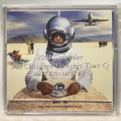 2001年カレンダー Mr.Children コンサートツアーQ