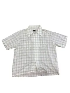 70s JCPenney check shirt 半袖シャツのサムネイル
