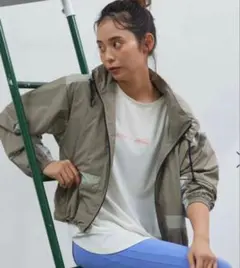 美品【NERGY×ellesse】UV&撥水 ウィンドブレーカー