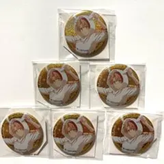 アイドリッシュセブン アイナナ うさ耳パーカー ホログラム 缶バッジ 三月 6個