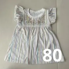 西松屋 刺繍ワンピース 80のサムネイル