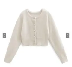 GRL ラメシャギーニットカーディガン