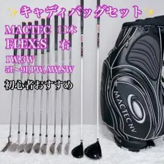 初心者向け ゴルフクラブ＆キャディバッグ メンズ ゴルフセット すぐラウンドOK