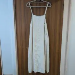 SonnyLabel アイボリー キャミワンピース ロング