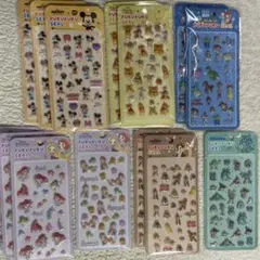 ディズニーぷくぷくシール14枚セット