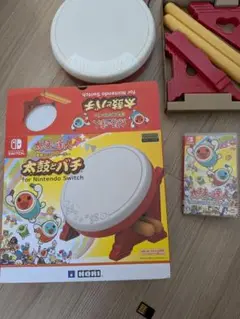 HORI太鼓の達人fo Nintendo Switch専用コントローラーとソフト