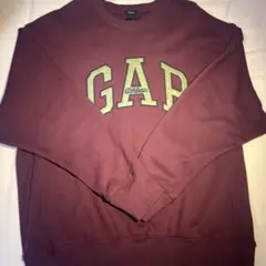 GAP HEAVYWEIGHT スウェット バーガンディ S
