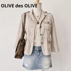 新品 OLIVE des OLIVE 平成レトロ サファリジャケット y2k 綿のサムネイル