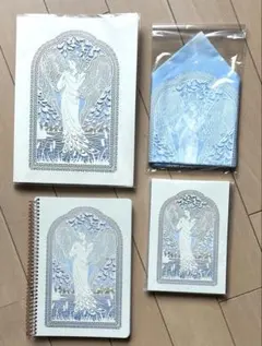 サンリオ　レターセット　メモ　ハンカチ　ノート　４点セット　湖のメルヘン