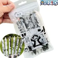 【ONE PIECE】ボールペン黒インク0.5 6本セット おまけ付き