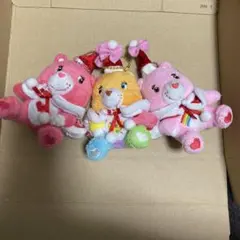 ケアベア　ぬいぐるみ3体
