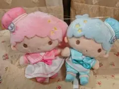 リトルツインスターズ ふたごうさぎ BIG ぬいぐるみ キキララ 全2種