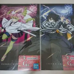 【匿名配送】甘露寺蜜璃 ☆ 伊黒小芭内 ☆ 鬼滅の刃 ☆ 一番くじ ☆ ポスター