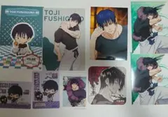 呪術廻戦　伏黒甚爾　特典　ポストカード　クリアカード　コースター