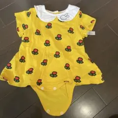 ミッフィー　花柄ロンパース・カバーオール　70サイズ