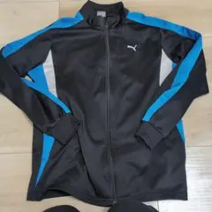 PUMA ジャージ 黒/青 サイズ160