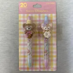 【本文必読】フィルドウィズジョイ　ボールペン黒２本　ダッフィー＆フレンズ