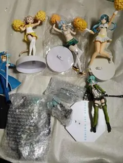 SAOフィギュア７種　シノン　スマホスタンド　EXQアスナ　シリカ