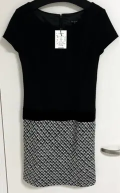 新品　ルスーク　ワンピース　黒　日本製