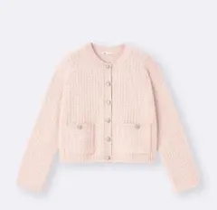 GU ツイーディーニットカーディガン Mサイズ