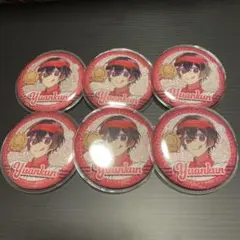 からぴち ゆあんくん バッドばつ丸 缶バッジ 6点 まとめ売り サンリオ
