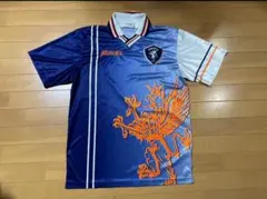 極美品】日本代表 ユニフォーム 炎 Lサイズ asics フランスW杯 - メルカリ