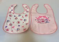 アンパンマン　お食事エプロン 離乳食　2枚セット ピンク