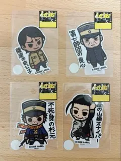 ゴールデンカムイ ビーサイドレーベル ステッカー