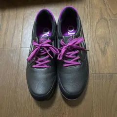 adidas Zero ゴルフシューズ 女性用 ブラック/パープル